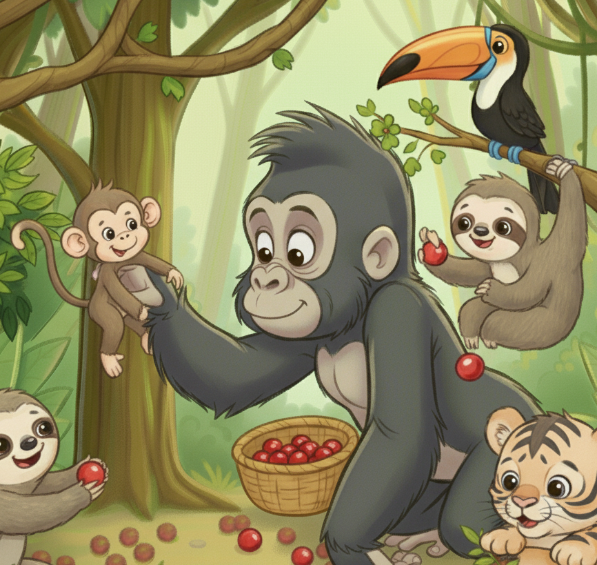 Grayson, the Guilty Gorilla