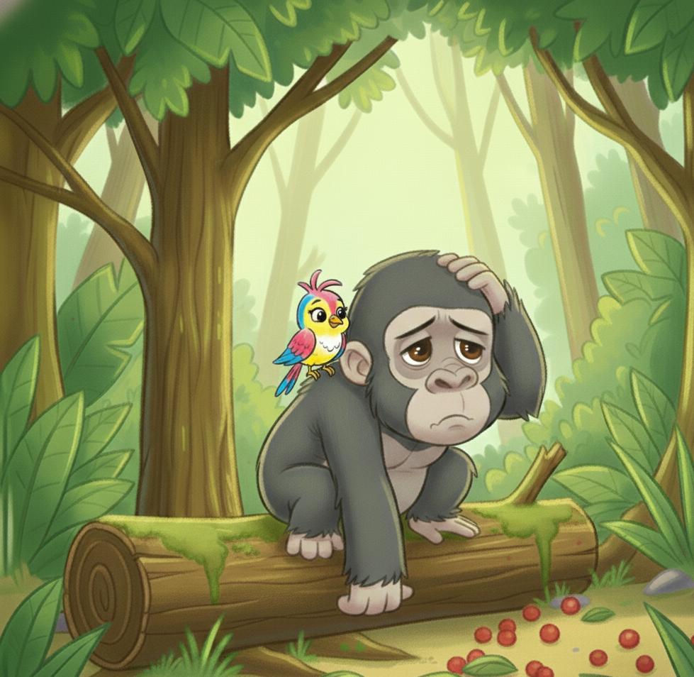 Grayson, the Guilty Gorilla