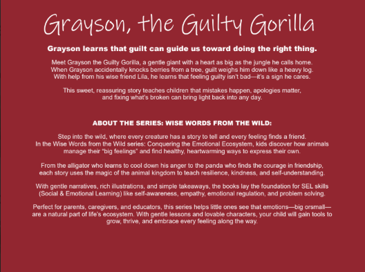Grayson, the Guilty Gorilla