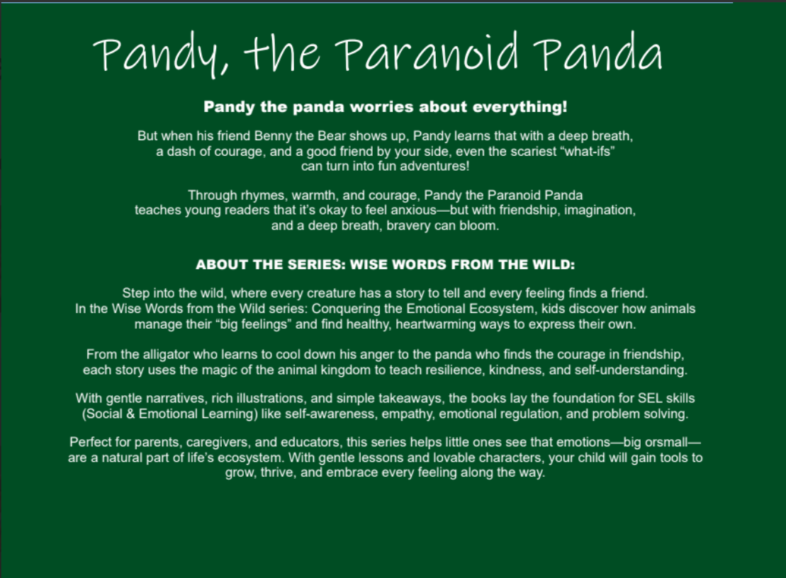 Pandy, the Paranoid Panda