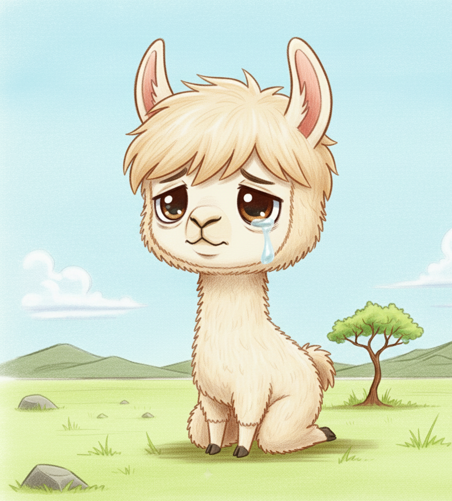 Logan, the Lonely Llama