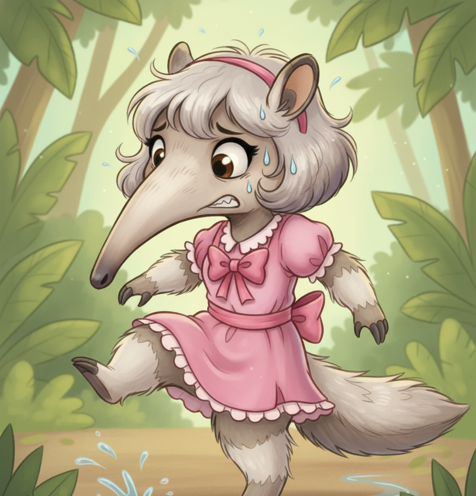 Andrea, the Anxious Anteater