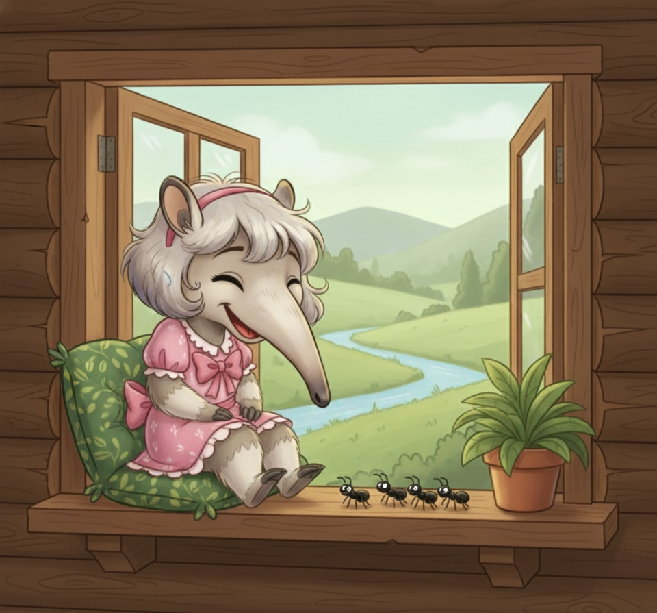 Andrea, the Anxious Anteater